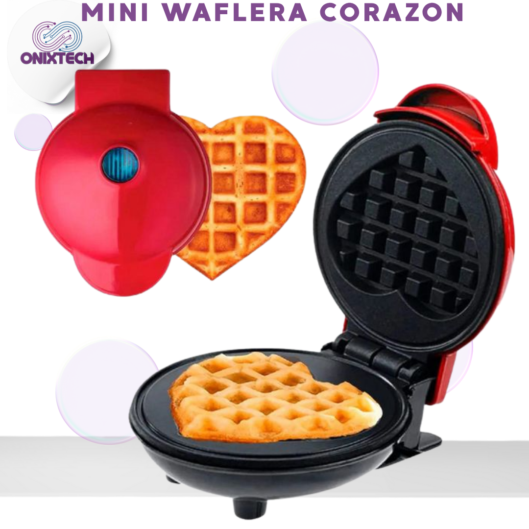 MINI WAFLERA CORAZON